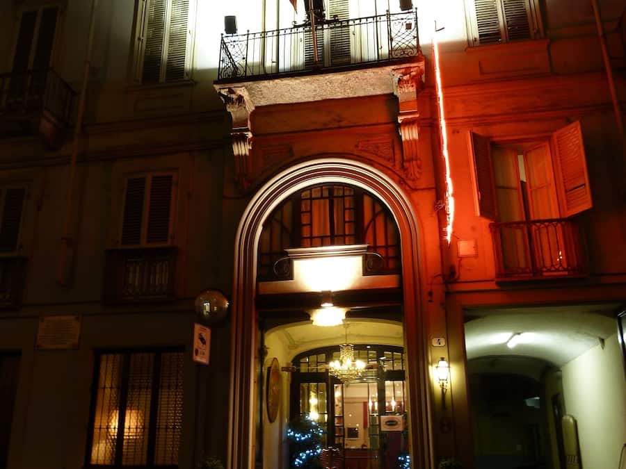 Interior entrance