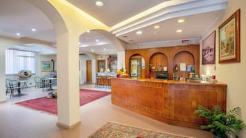 Lounge i lobbyen