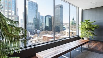 Uitzicht vanuit accommodatie