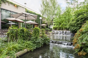 Blick auf den Garten