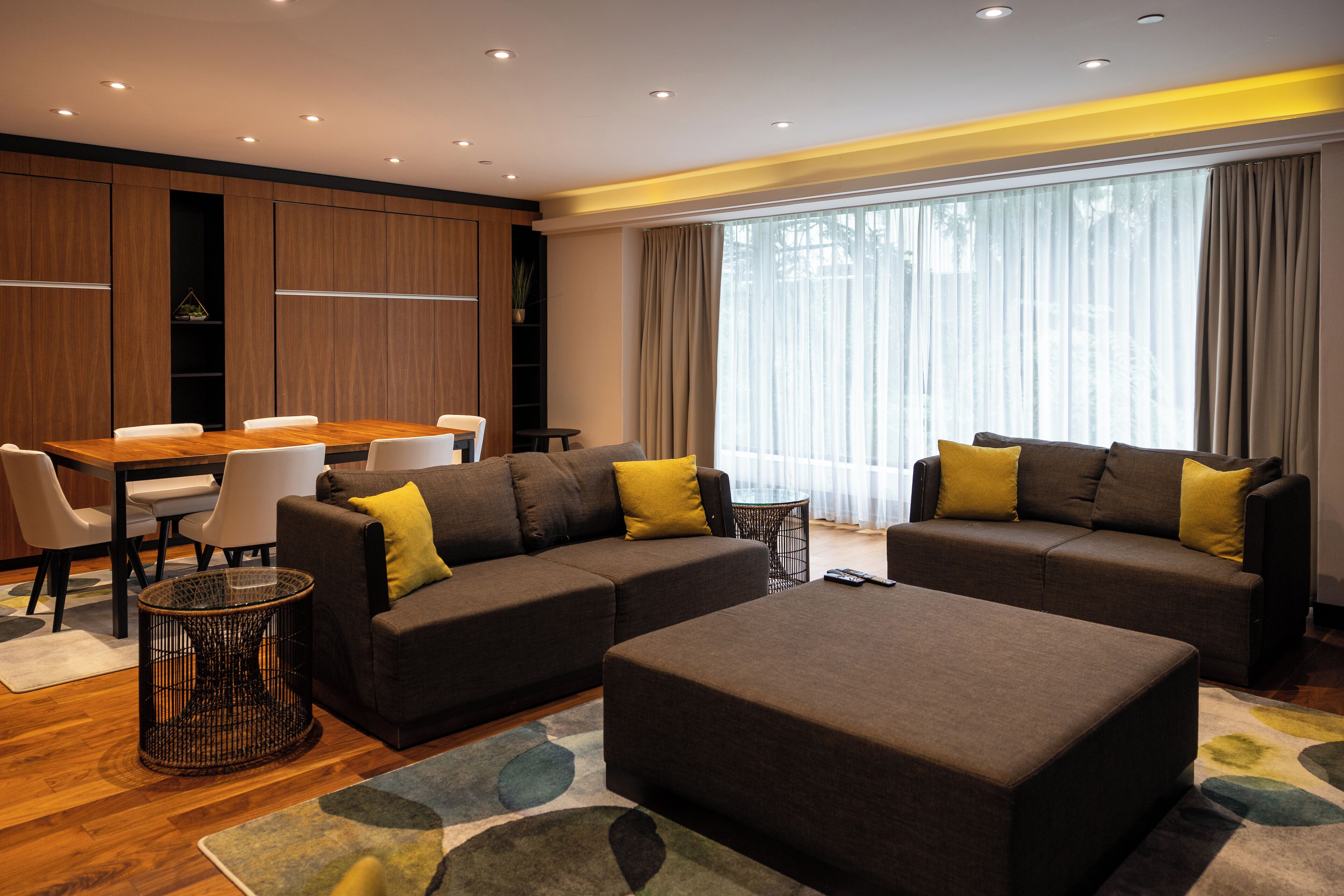 Suite – president | Oppholdsområde | En 32-tommers Flatskjerm-TV med kabel-kanaler samt TV