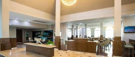 Sala de estar en el lobby