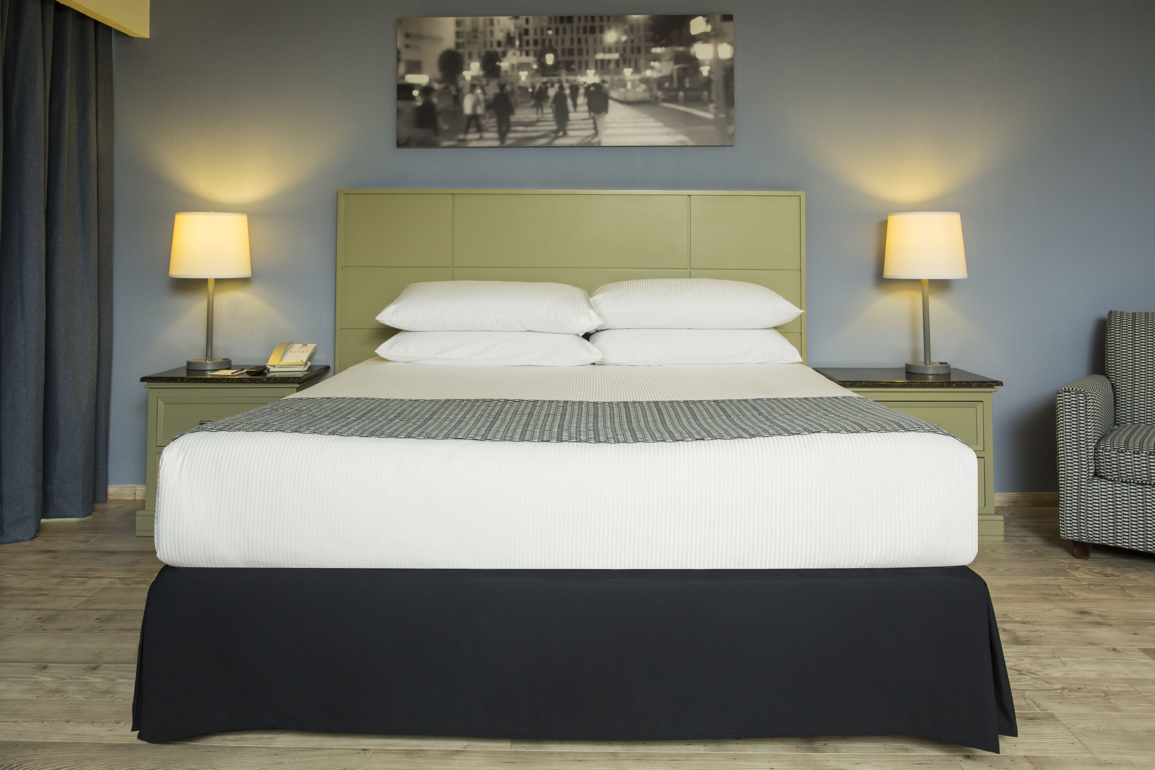 in-room safe, desk, blackout curtains, soundproofing