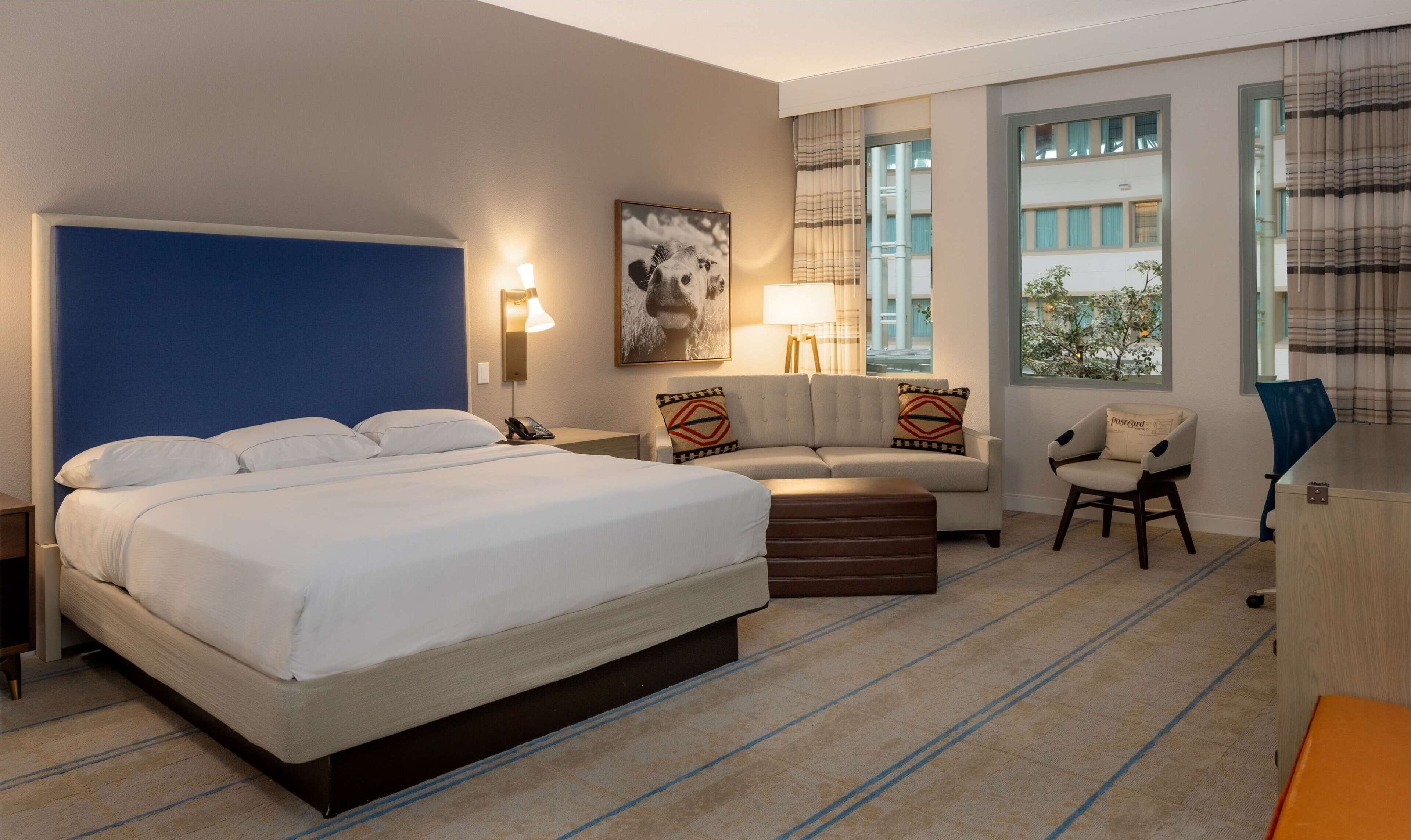 Premium bedding, pillow-top beds, in-room safe, desk