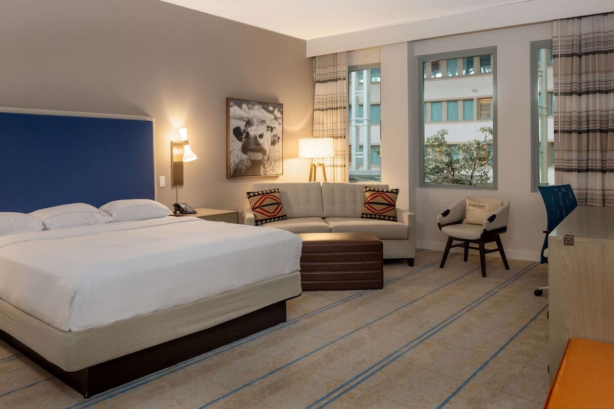 Premium bedding, pillowtop beds, in-room safe, desk