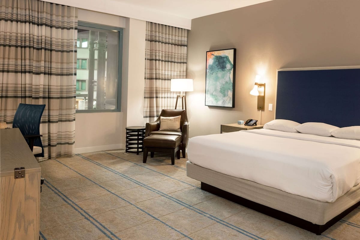 Premium bedding, pillowtop beds, in-room safe, desk