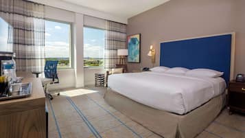 Centro de negocios en la habitación