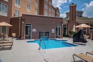Indoor pool, outdoor pool