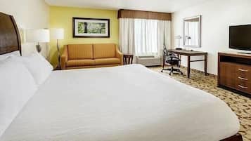 Premium bedding, down duvets, Select Comfort beds, in-room safe