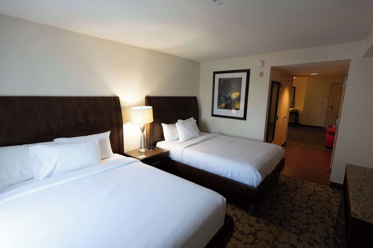 Peralatan tempat tidur premium, gebar bulu kapas, katil Select Comfort