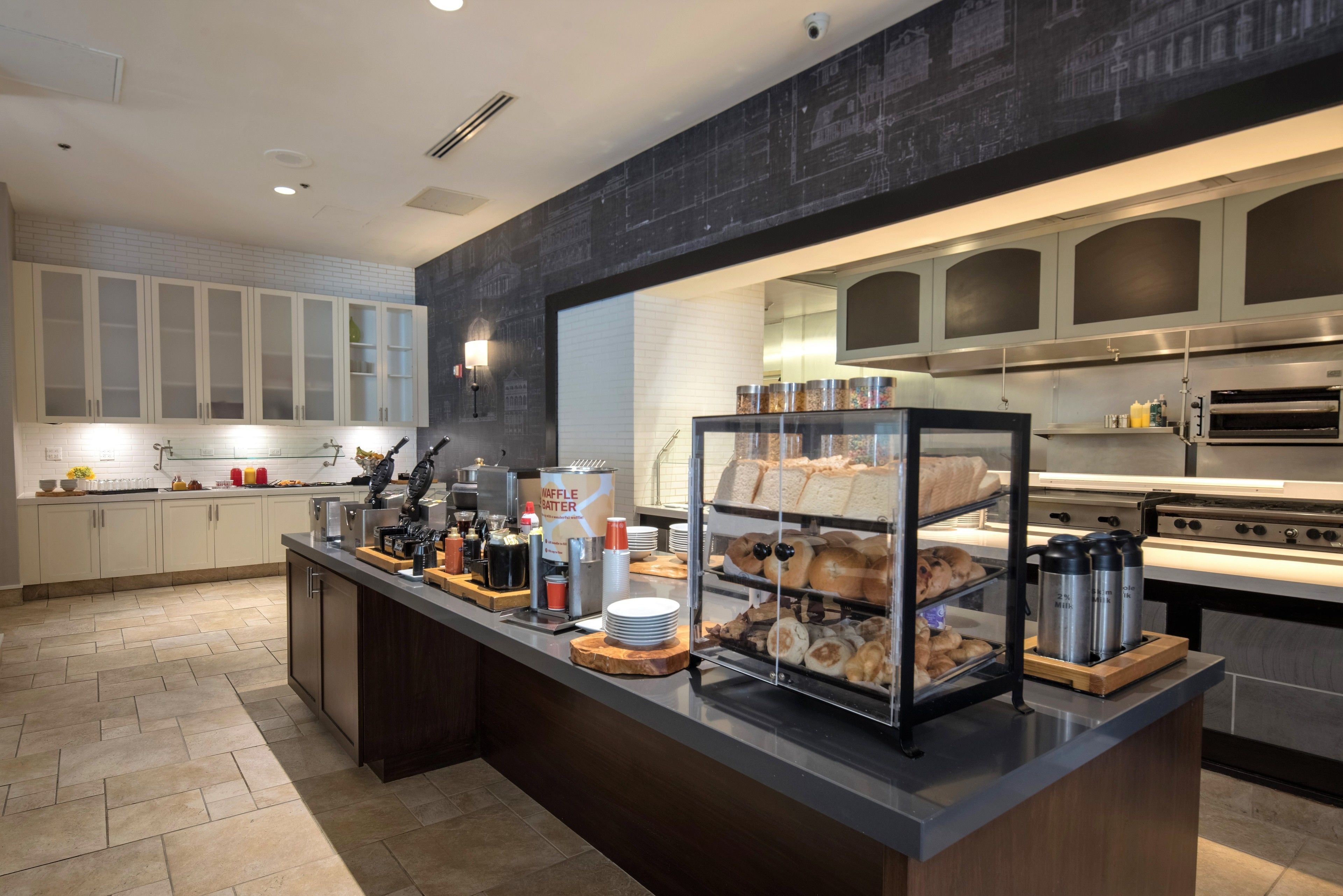 Daily cooked-to-order breakfast for a fee