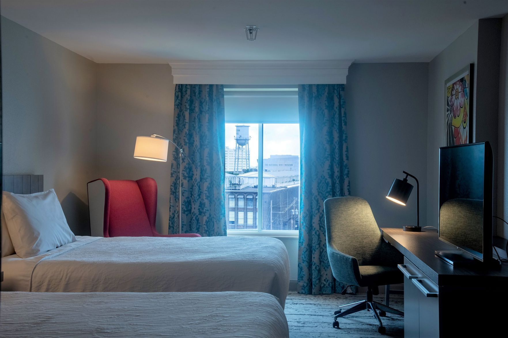 Luxe beddengoed, Select Comfort-bedden, een kluis op de kamer