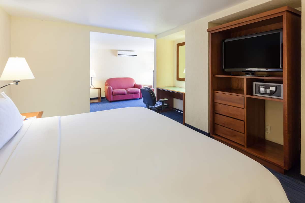 In-room safe, desk, blackout curtains, iron/ironing board