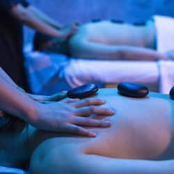 Sale per trattamenti di coppia, sauna, vasca idromassaggio