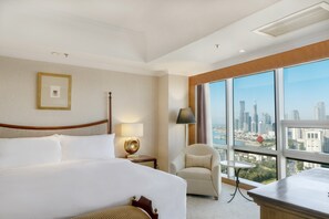 Down duvets, Select Comfort beds, minibar, in-room safe