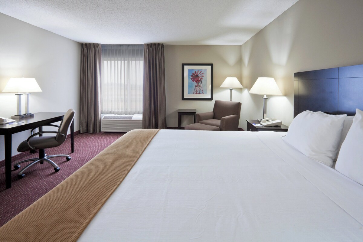 Standard Room, 1 King Bed | In-room safe, desk, iron/ironing board, cribs/infant beds