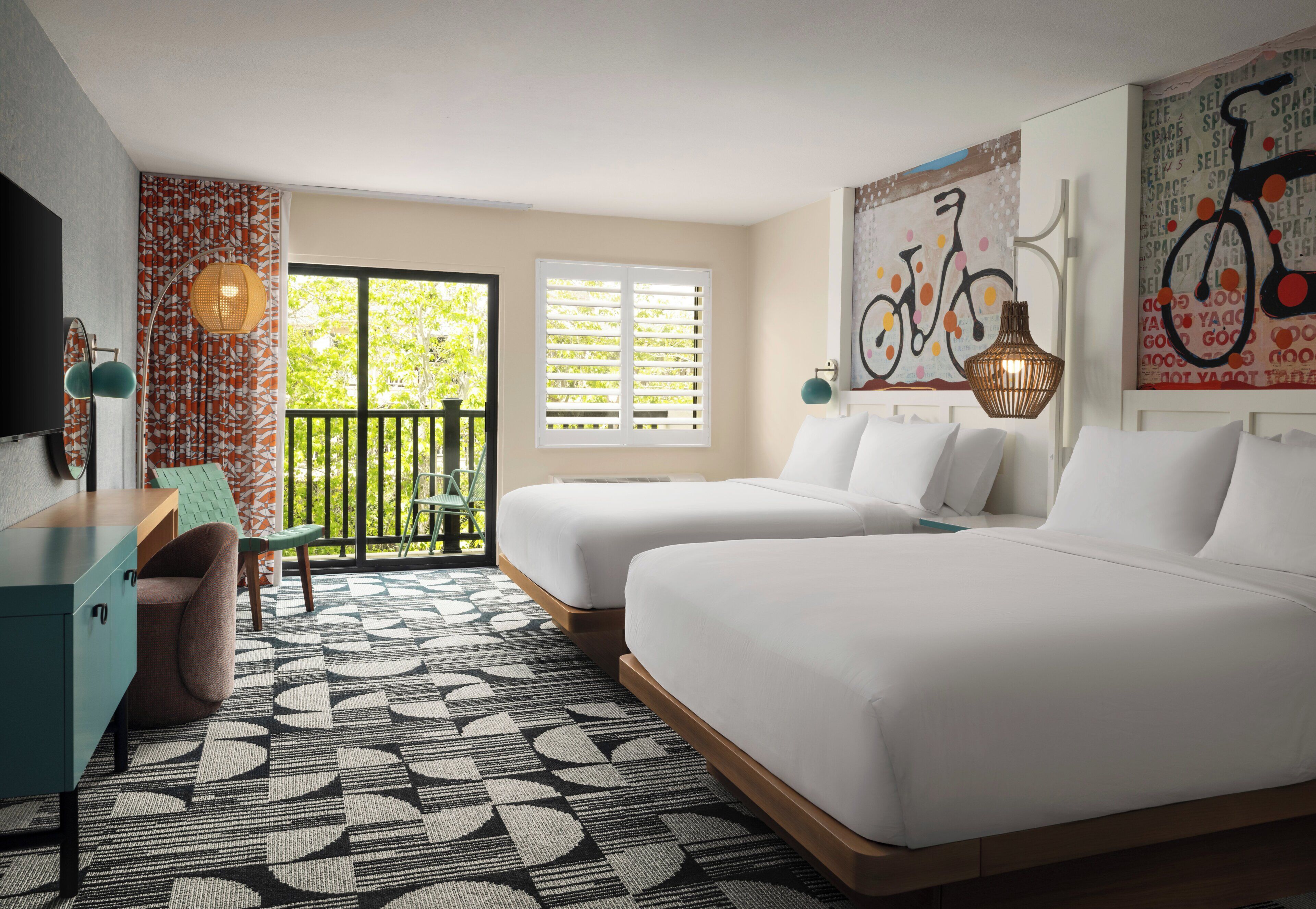 Standard Room, 2 Queen Beds, Balcony | Exterior