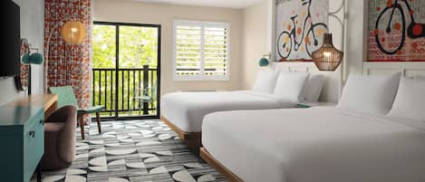 Standard Room, 2 Queen Beds, Balcony | Exterior