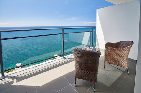 Premium Double Room, Ocean View (2 Adults) | Balcony view. Vidamar Resort Madeira