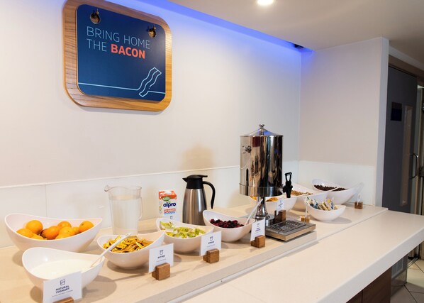 Frokostbuffé er inkludert hver dag