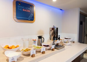 Petit déjeuner buffet compris tous les jours