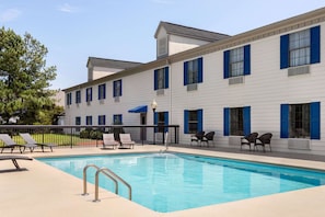 Seasonal outdoor pool