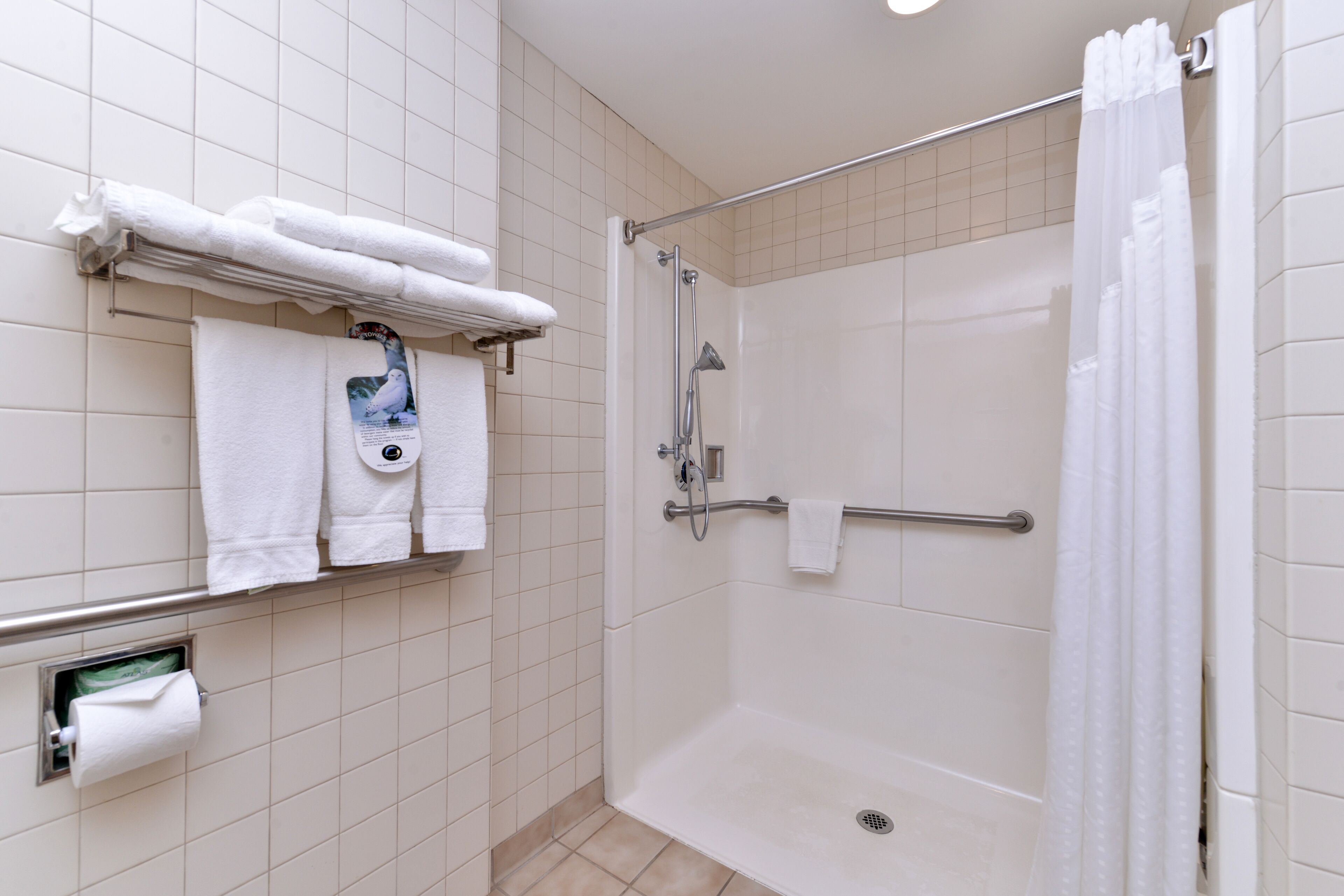 free toiletries, hair dryer, towels, soap