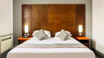 Standard Double Room | Premium bedding, pillow-top beds, desk, laptop workspace