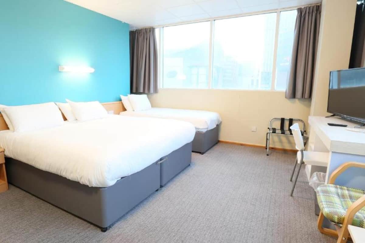 Habitació estàndard | Roba de llit hipoal·lergògena, escriptori i cortines opaques