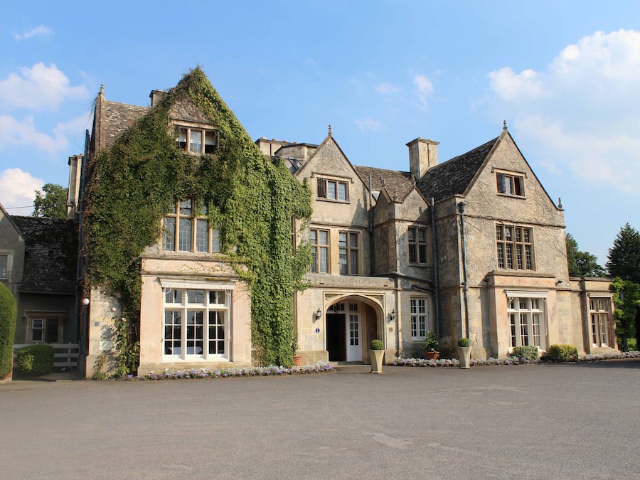 Overnatningsstedets indgangsparti