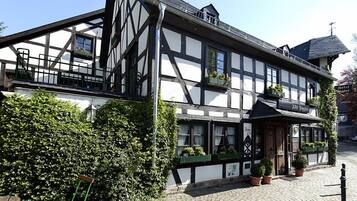 Fassade der Unterkunft