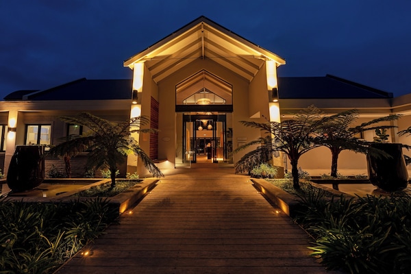 Voorkant van accommodatie