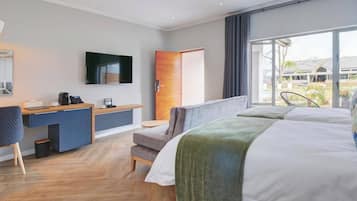 1 habitación y ropa de cama hipoalergénica