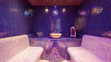 Espace de soins pour les couples, sauna, hammam, hammam, soins corporels