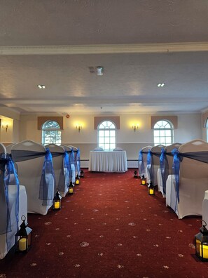 Indoor wedding