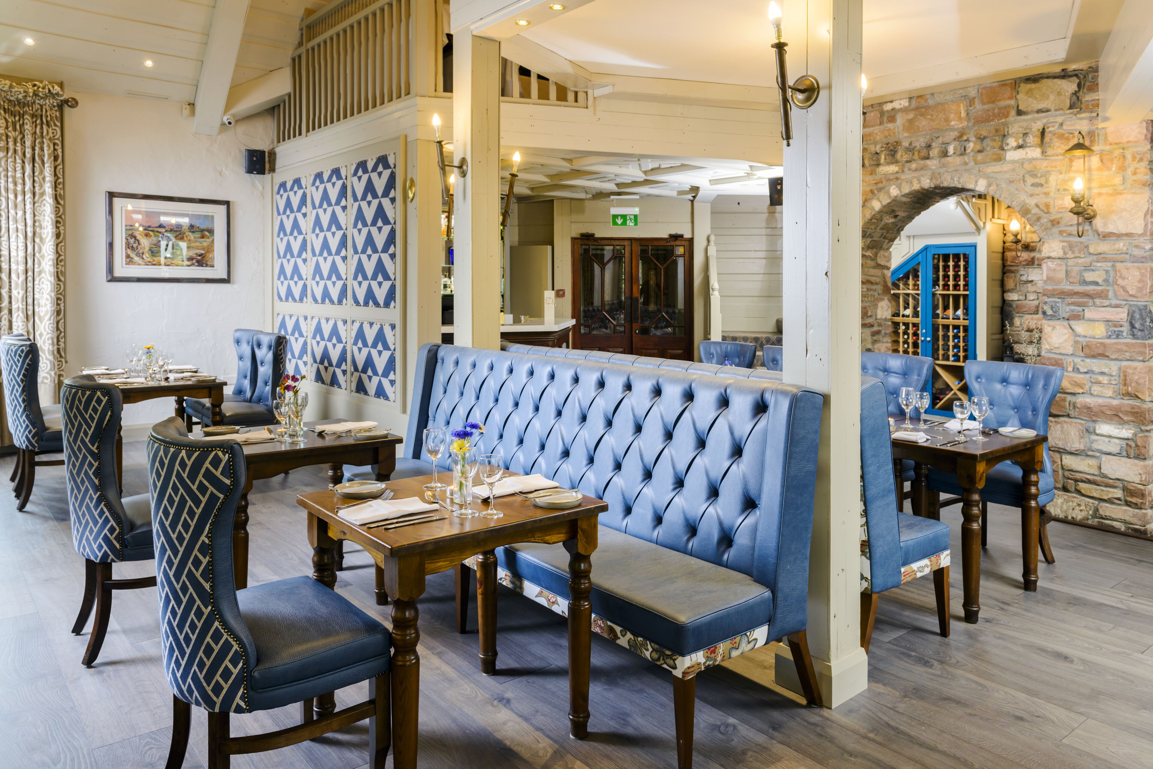 breakfast, lunch, dinner served; irish cuisine, garden views