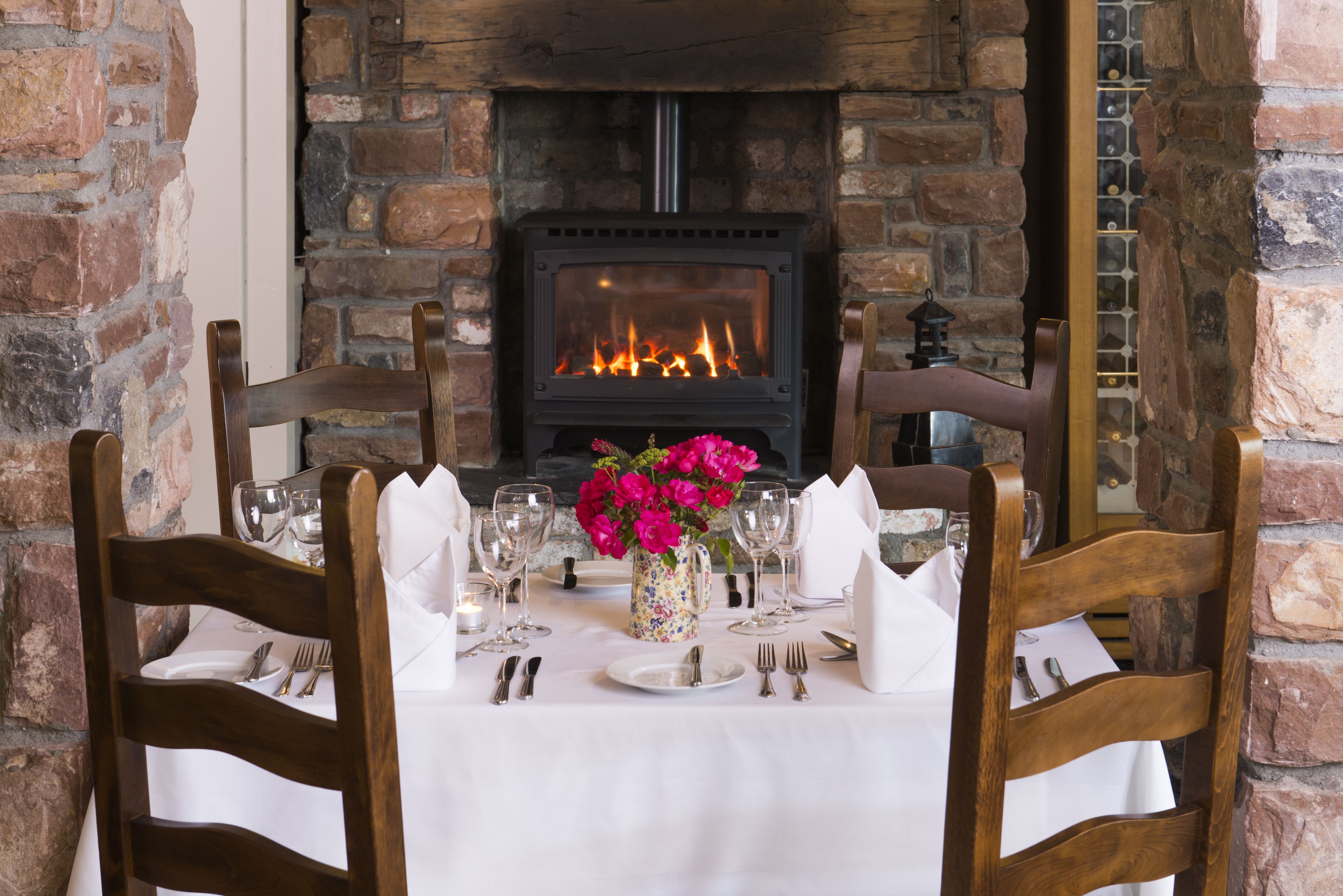 breakfast, lunch, dinner served; irish cuisine, garden views