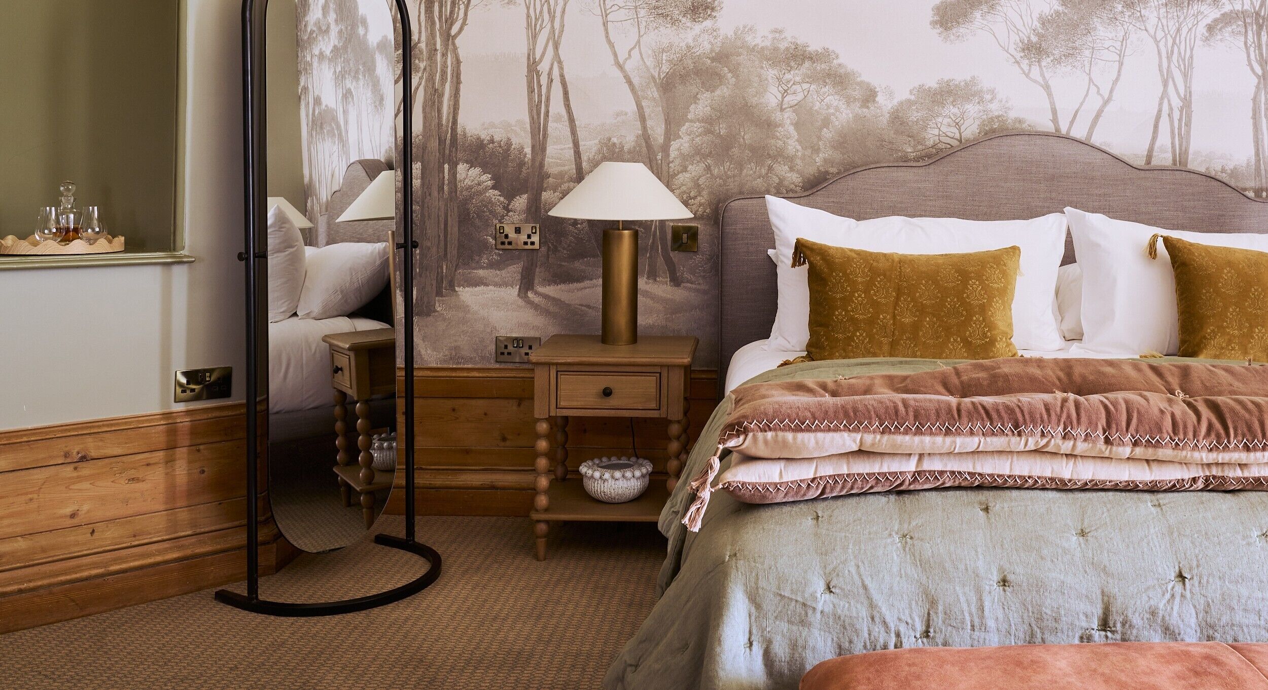 Manor Double Room | Frette Italian sheets, premium bedding, in-room safe