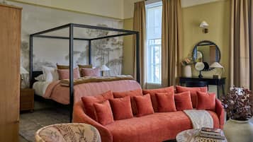 Manor Master Room | Italialaiset Frette-lakanat, ylelliset vuodevaatteet