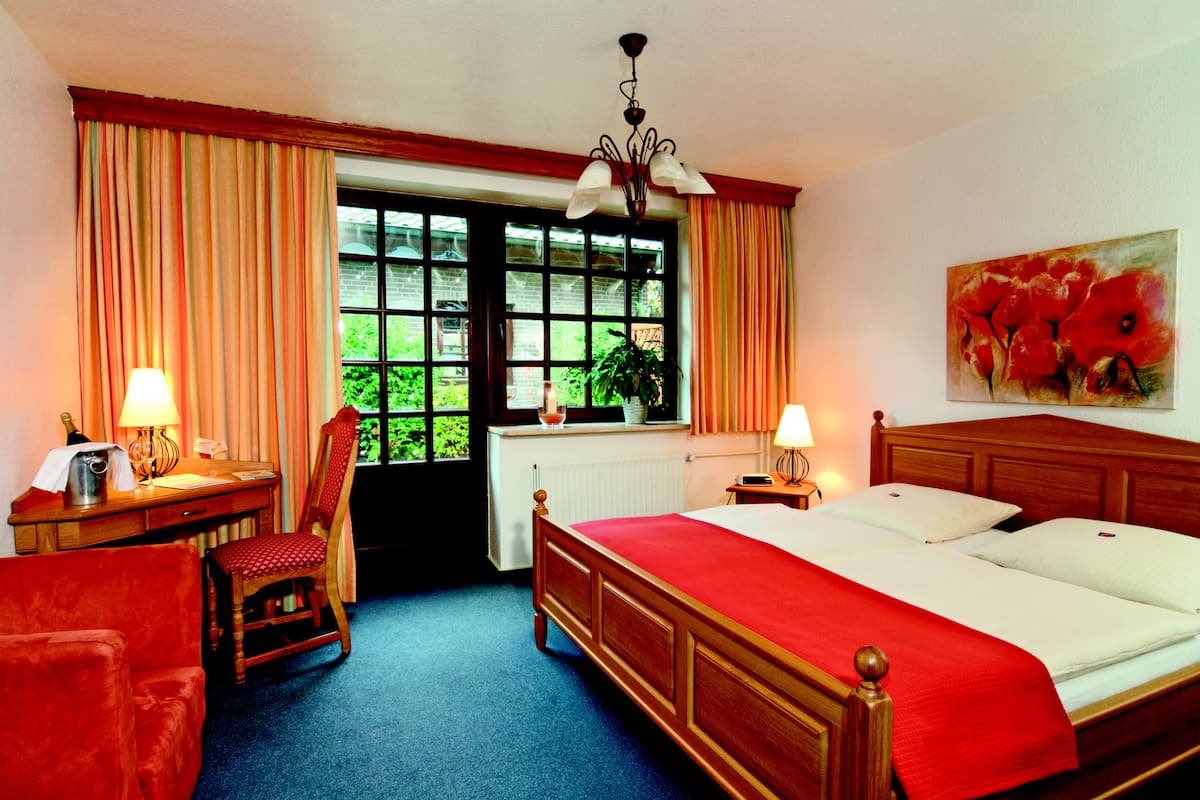 hypo-allergenic bedding, minibar, in-room safe, individually decorated