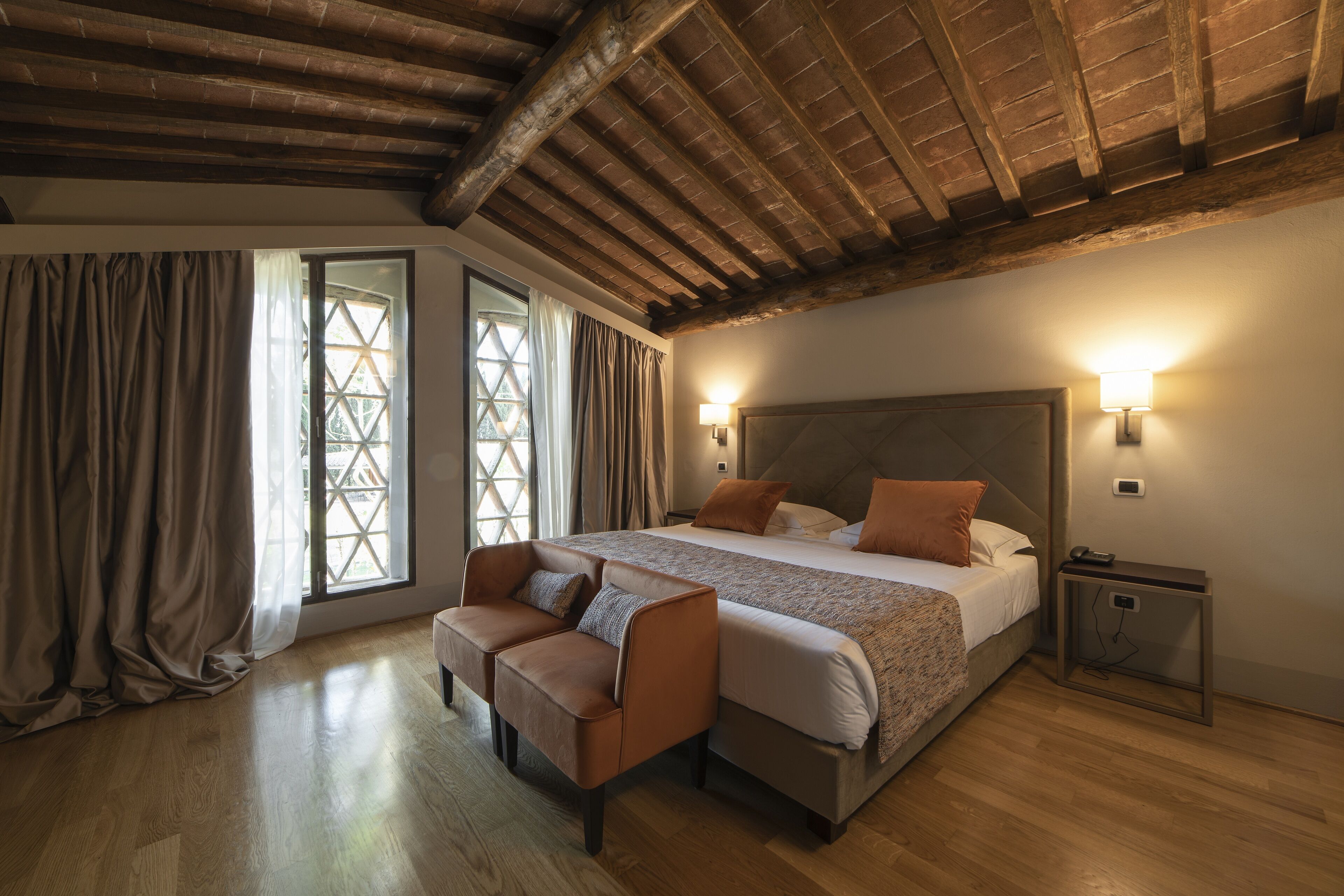 senior suite, bathtub | 1 bedroom, in-room safe, individually decorated, individually furnished