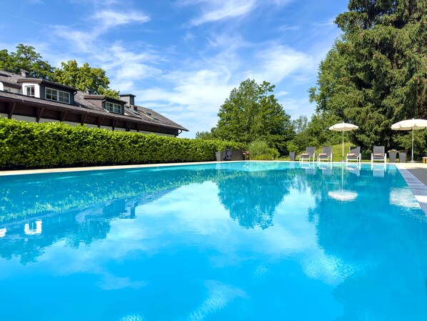 Seasonal outdoor pool