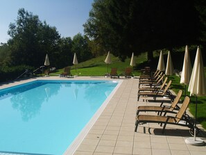 Seasonal outdoor pool