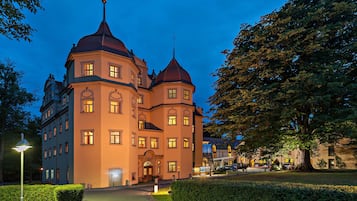 Front of property - evening/night