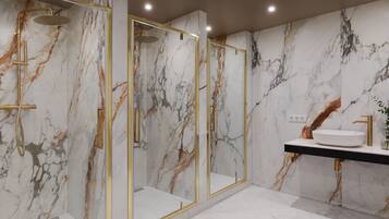 Sauna, steam room, body treatments, 3 treatment rooms, massages