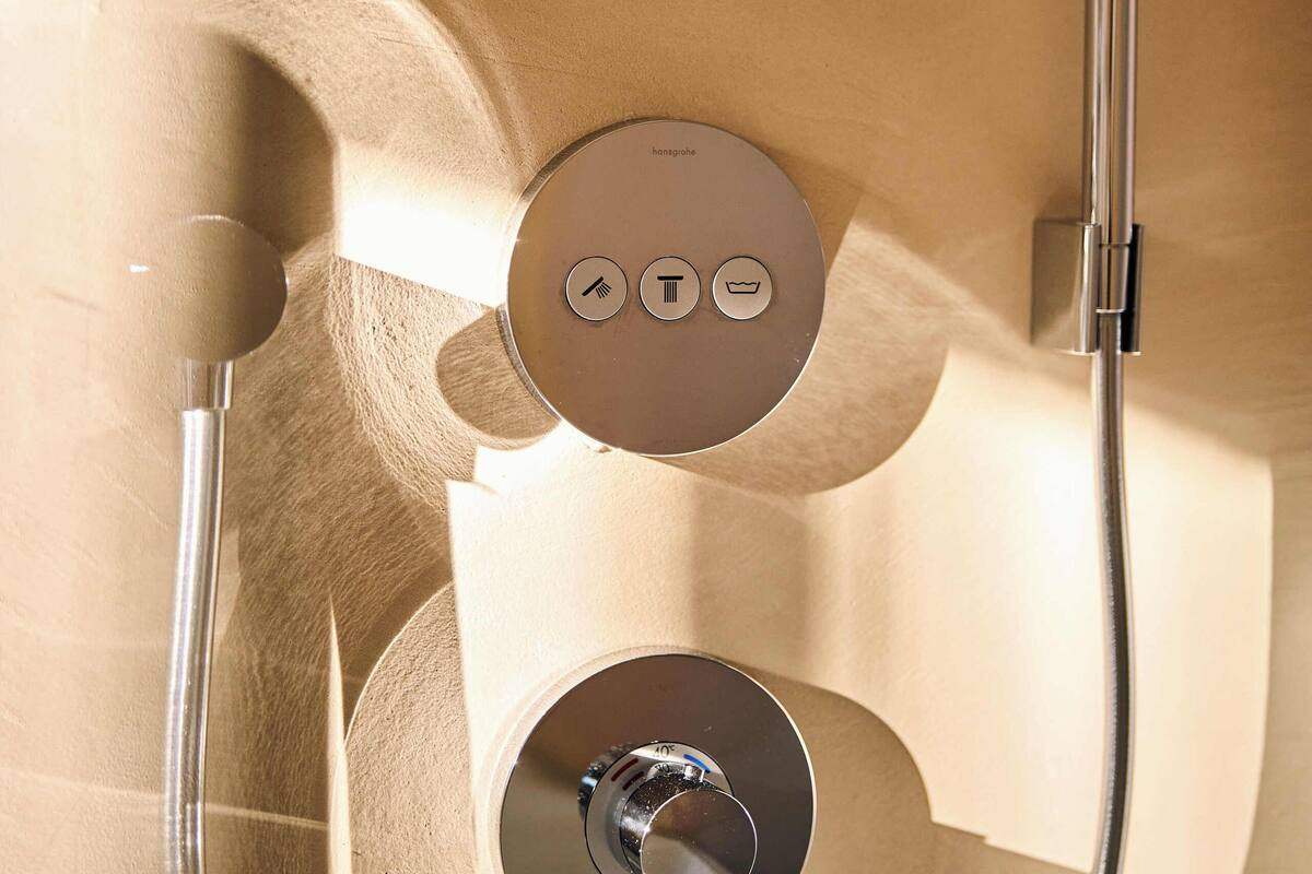 hair dryer, bathrobes, slippers, towels