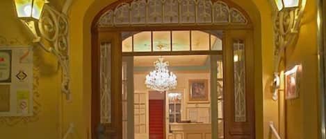 Entrada de la propiedad