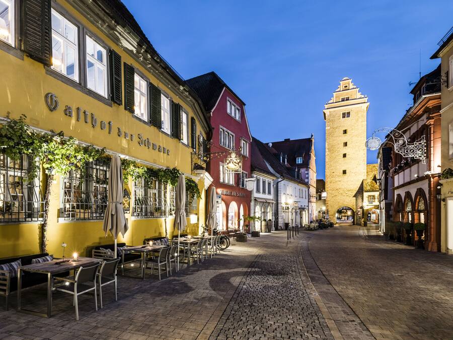 Facciata della struttura