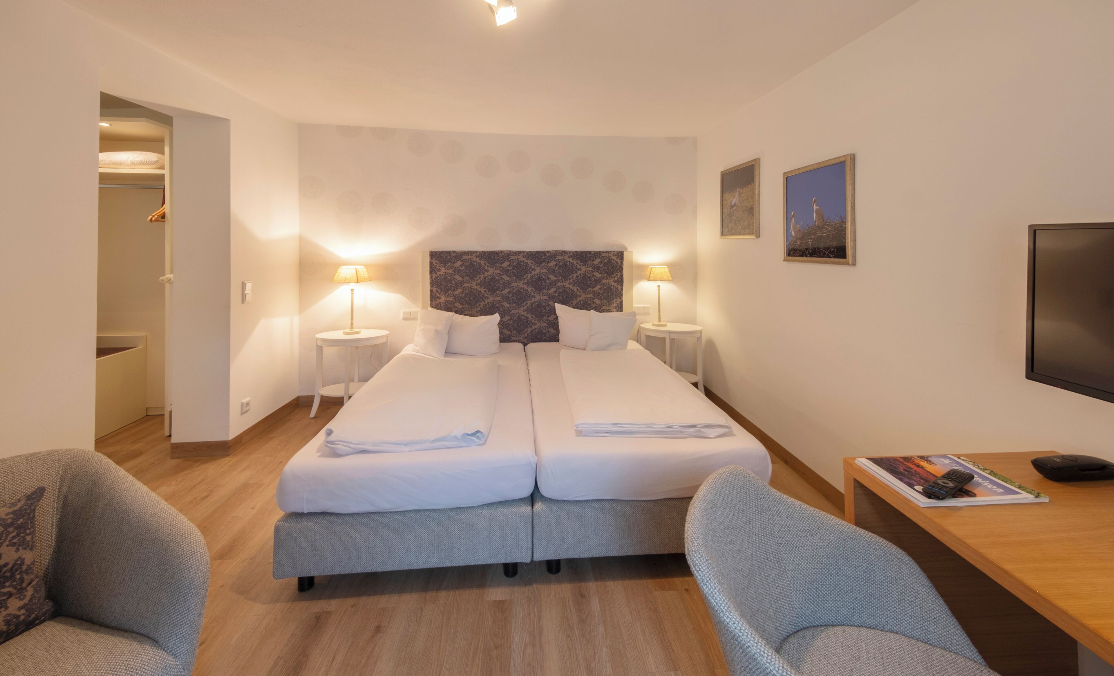 Deluxe-Doppelzimmer | 1 Schlafzimmer, hochwertige Bettwaren, Daunenbettdecken, Zimmersafe