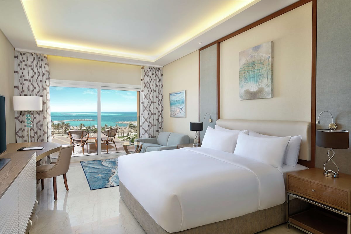 Superior Room, 1 King Bed, Balcony, Sea View (View) | Hypo-allergenic bedding, minibar, in-room safe, blackout curtains